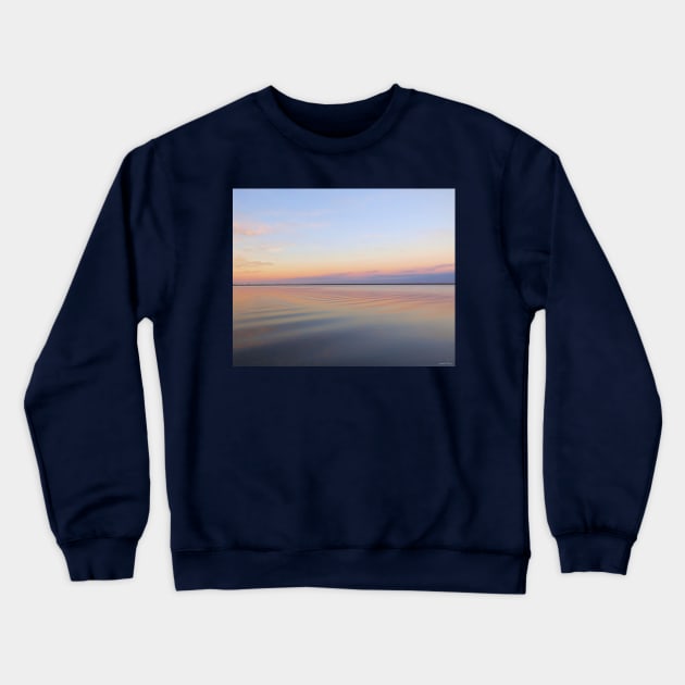 Whispering Waves - Rondeau Bay Crewneck Sweatshirt by MaryLinH